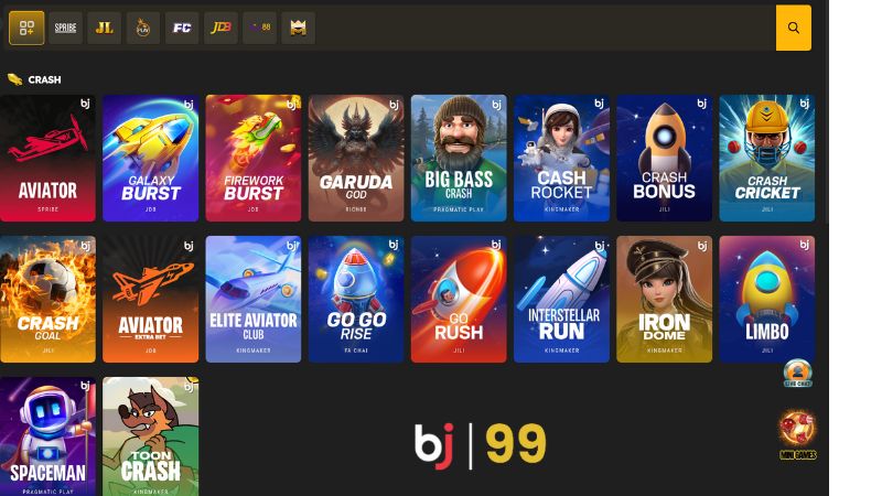 Crash BJ99 là gì?