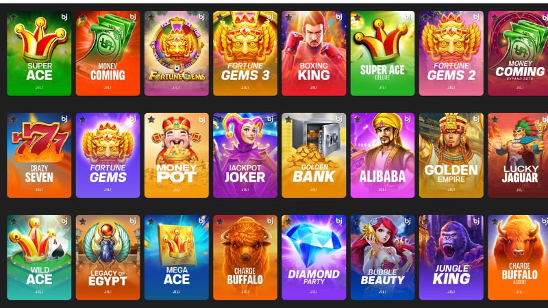 Nổ hũ BJ99 đa dạng game, hấp dẫn