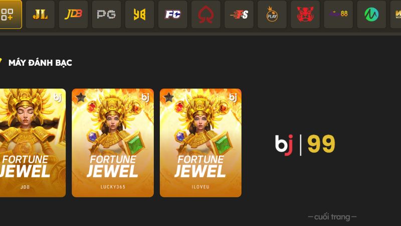 Trò chơi Fortune Jewel