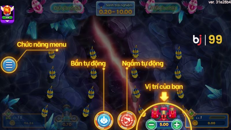 Hướng dẫn cách chơi Fierce Fishing BJ99 cho game thủ