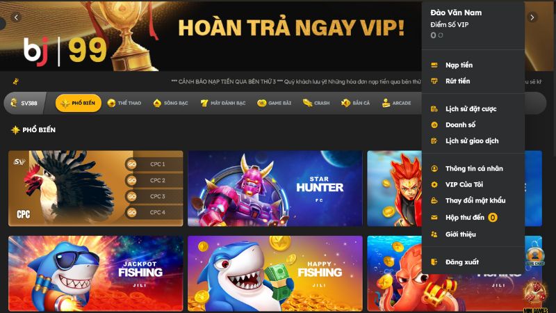 Hướng dẫn quy trình cập nhật BJ99 nhanh chóng